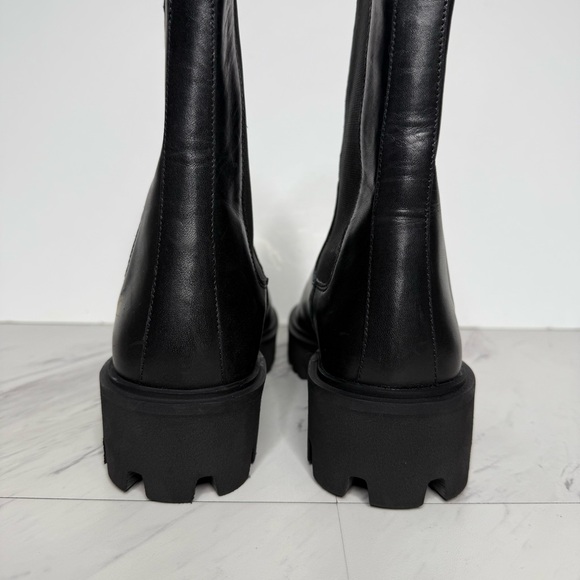 Cavalli Class Black Chelsea Lug Sole Platform Boot 37 - Picture 4 of 16